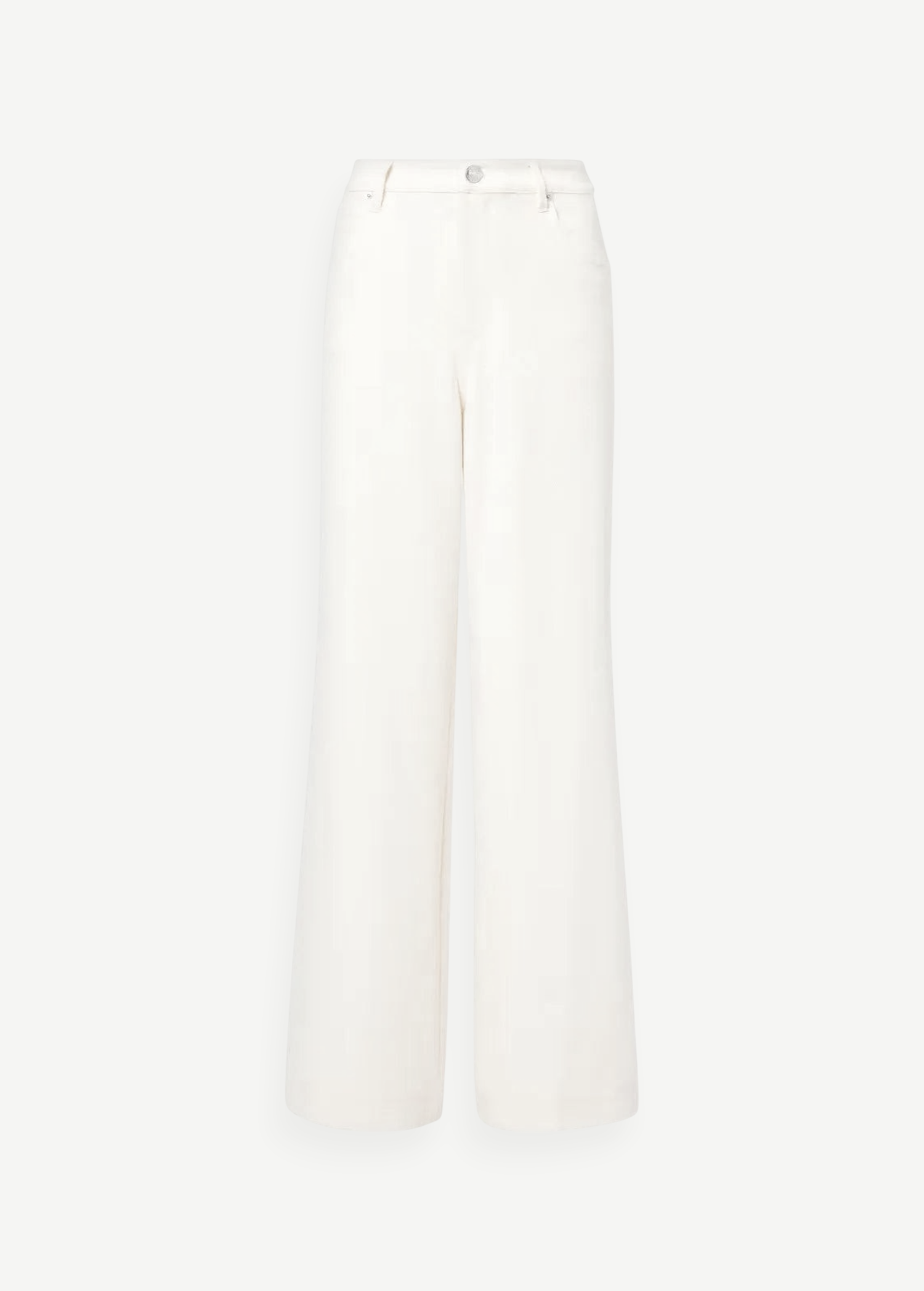 KABE SHOP INC Grayson Pant in cream featuring a relaxed wide-leg silhouette and a clean tailored waistband.
