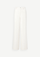 KABE SHOP INC Grayson Pant in cream featuring a relaxed wide-leg silhouette and a clean tailored waistband.