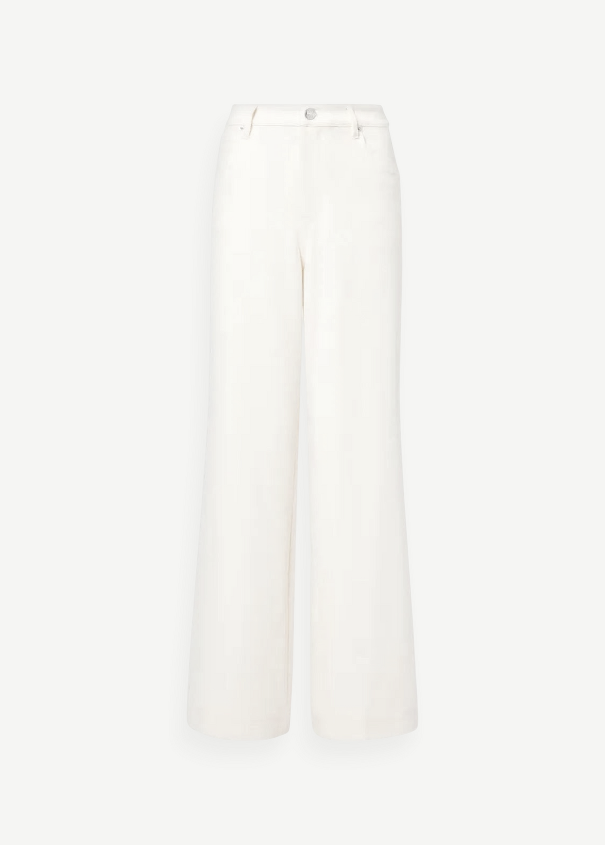KABE SHOP INC Grayson Pant in cream featuring a relaxed wide-leg silhouette and a clean tailored waistband.