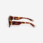 KABE SHOP INC Jacquemus Croisiere sunglasses in tortoiseshell acetate with brown lenses and side logo detail