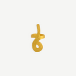 KABE SHOP INC Whichyi gold ring with a fluid organic ZENU inspired shape and textured finish